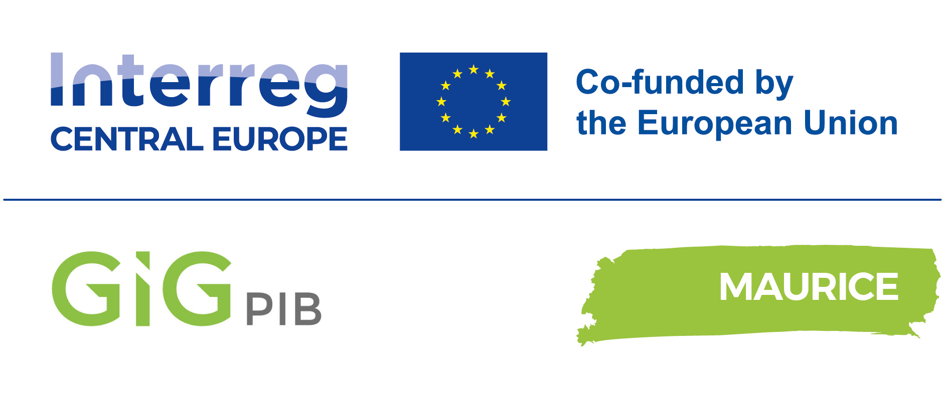 Interreg Central Europe — Co-funded by the European Union — GIG-PIB — MAURICE